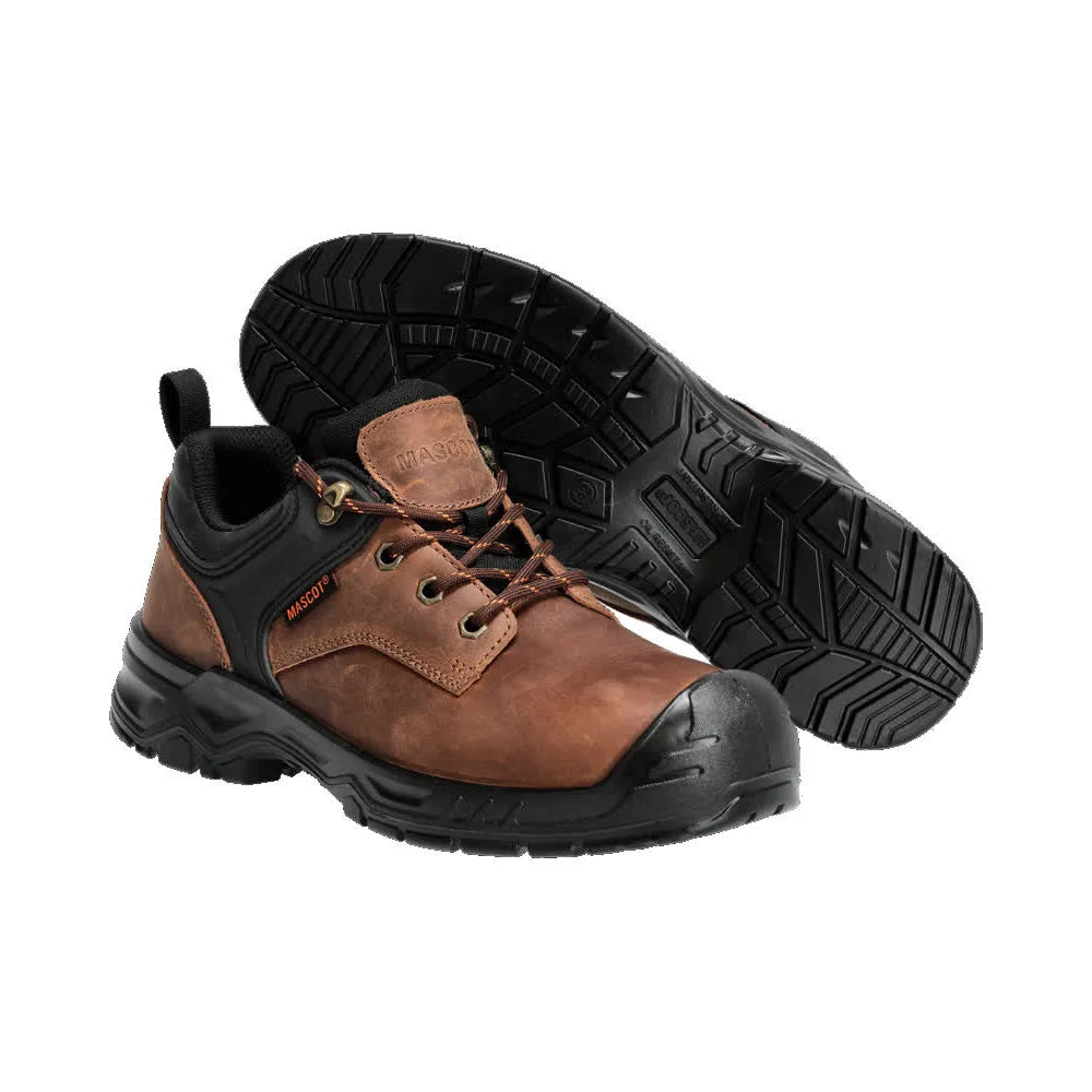 Mascot F1001-715 Notenbruin Zwart S3S Veiligheidsschoenen Laag 50 W10