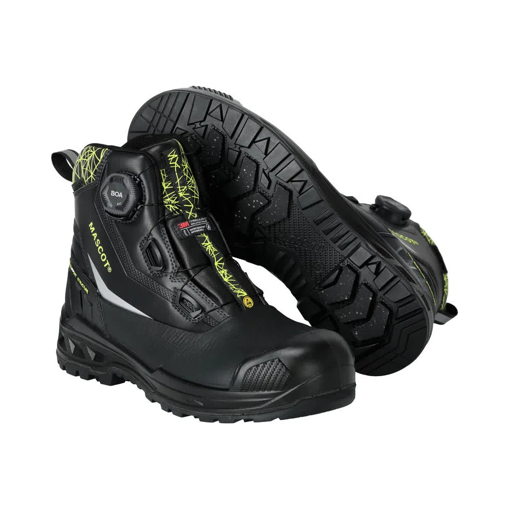 Mascot F1302-902 Zwart S7S Veiligheidsschoenen Hoog 48 W11