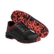 Mascot F1500-909 Zwart Signaalrood S3S Veiligheidsschoenen Laag 50 W10