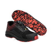 Mascot F1501-909 Zwart Signaalrood S3S Veiligheidsschoenen Laag 50 W10