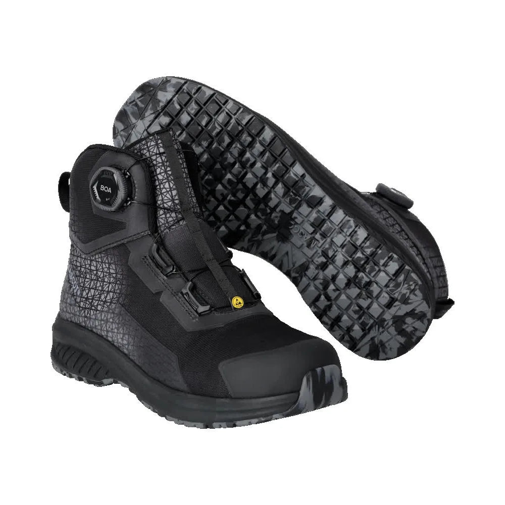 Mascot F1502-909 Zwart S3S Veiligheidsschoenen Hoog 50 W10