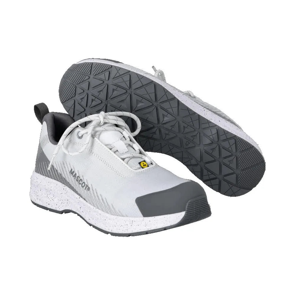 Mascot F1600-909 Wit Steengrijs S1PS Veiligheidsschoenen Laag 48 W10