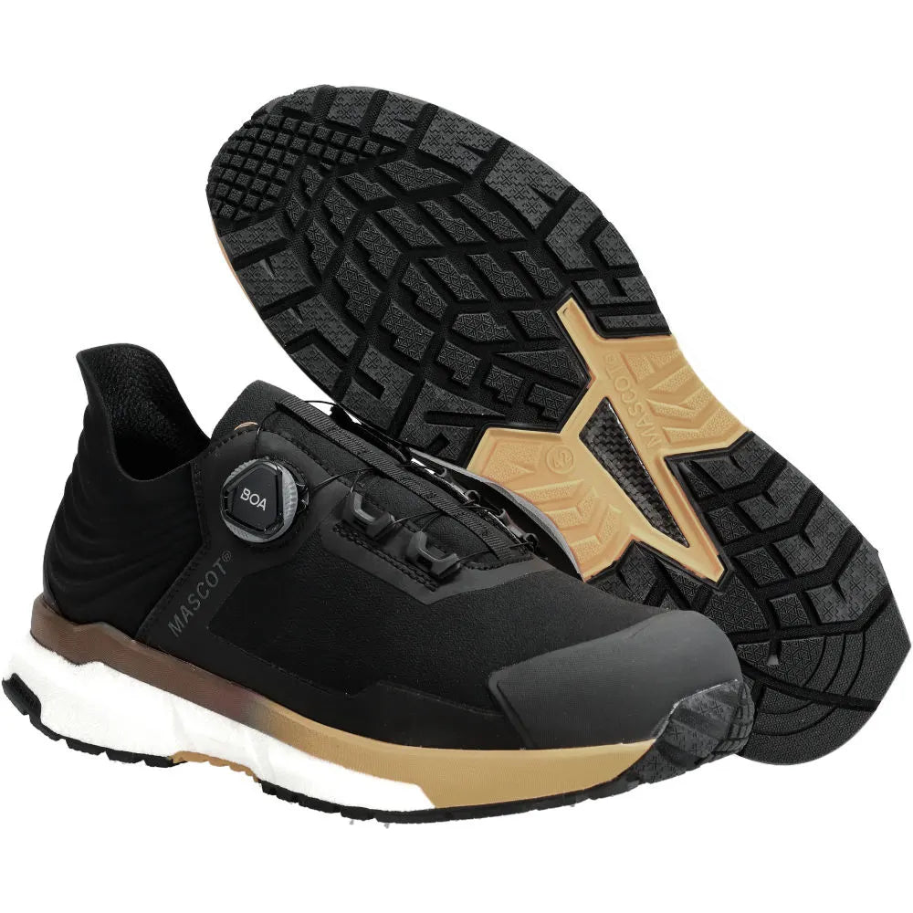 Mascot F1680-704 Zwart Donkerzand S3S Veiligheidsschoenen Laag 48 W10