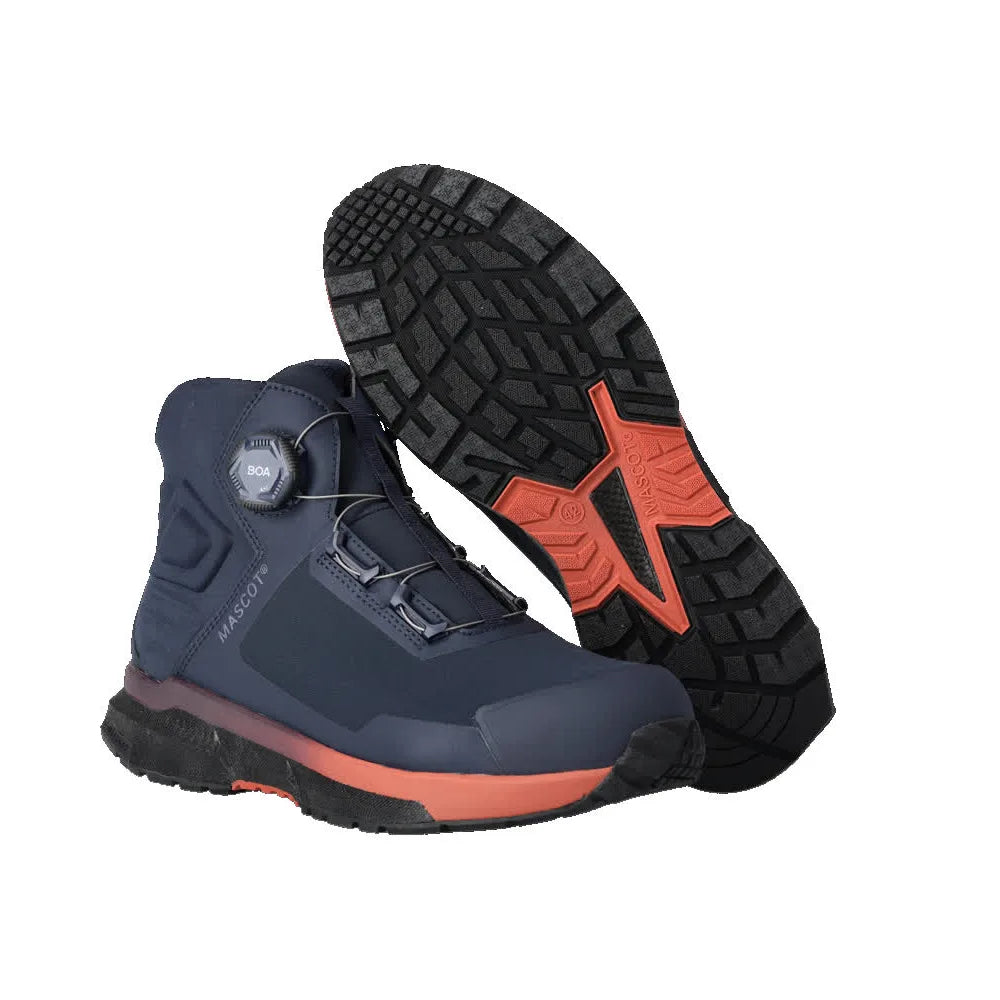 Mascot F1681-704 Donkermarine Bordeaux S3S Veiligheidsschoenen Hoog 48 W10