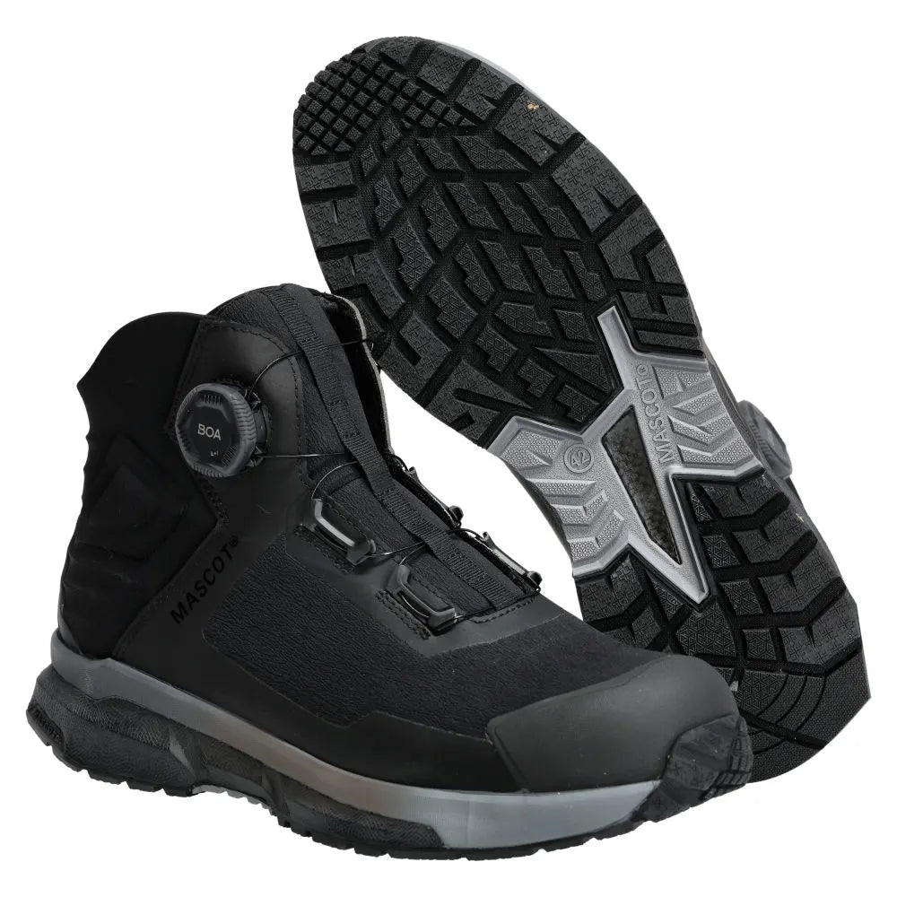 Mascot F1681-704 Zwart S3S Veiligheidsschoenen Hoog 48 W10