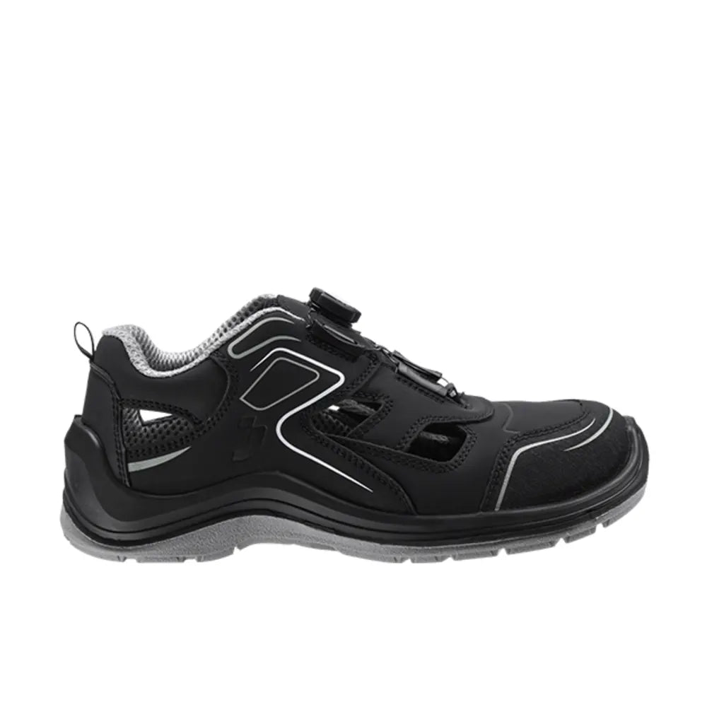 Safety Jogger Flow S1P Sandal TLS Black Werkschoenen