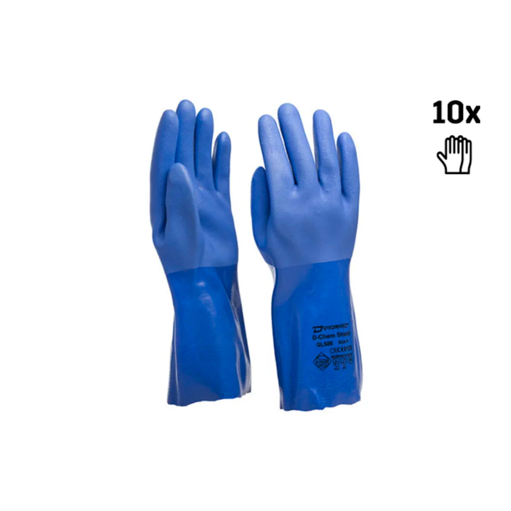 Safety Jogger D-Chem Shield 10Pack Blue