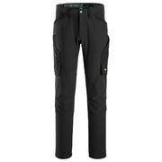 Snickers 6873 Flexiwork 4-Way Stretch Werkbroek Zonder Kniezakken 0404 Black Black