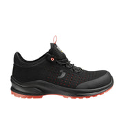 Safety Jogger Modulo S1PS Low Perf Black Red Werkschoenen