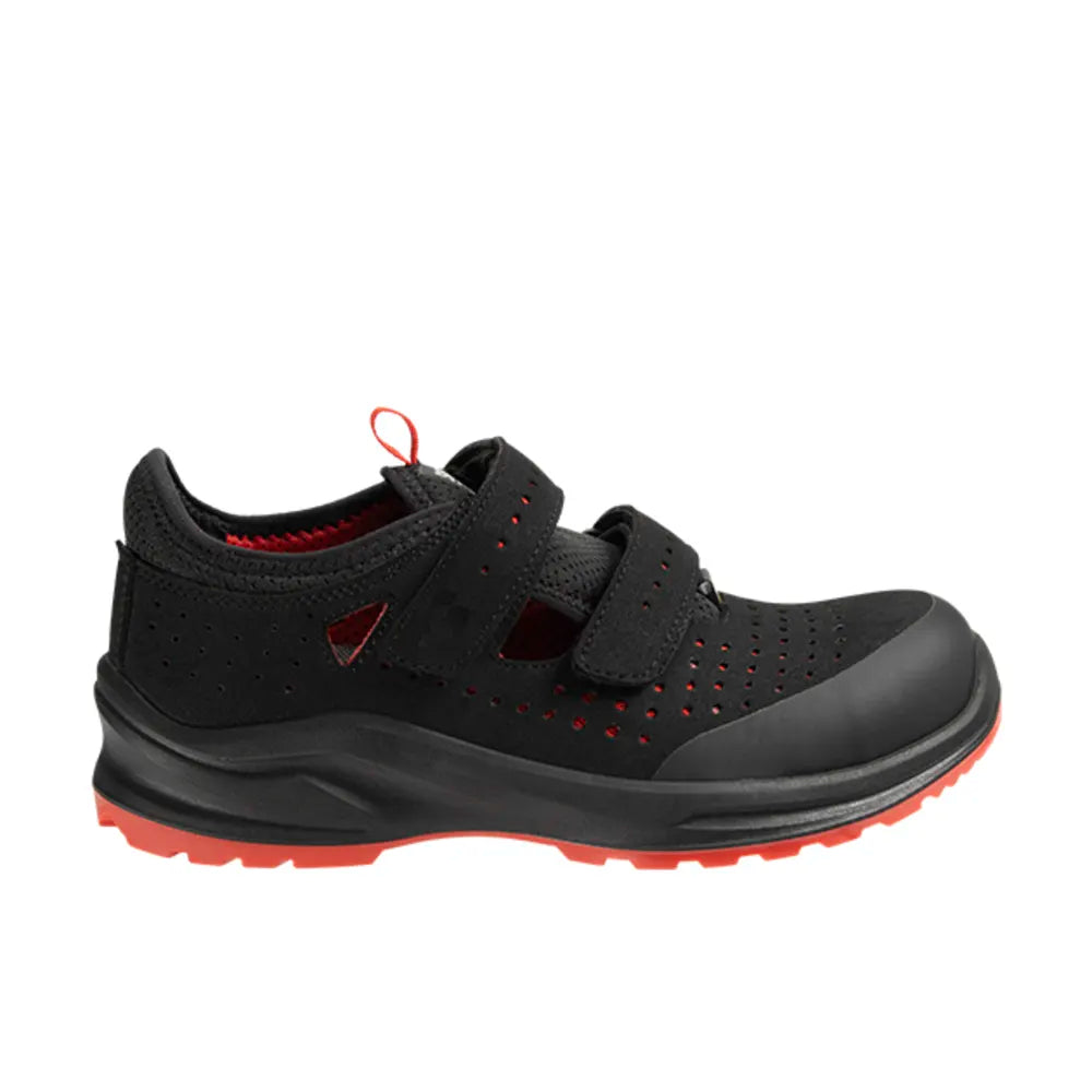 Safety Jogger Modulo S1PS Sandal Black Red Werkschoenen