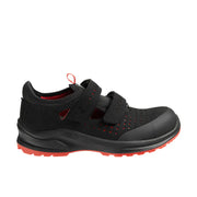 Safety Jogger Modulo S1PS Sandal Black Red Werkschoenen
