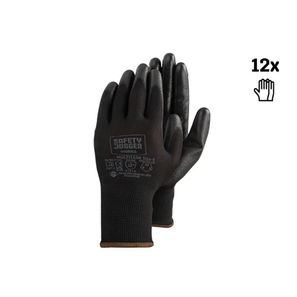 Safety Jogger Multitask 12Pack Black