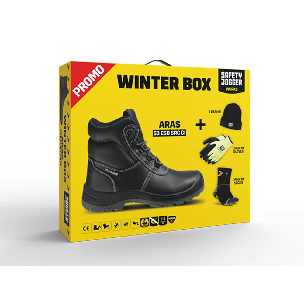 Safety Jogger Promoaras Black Werkschoenen