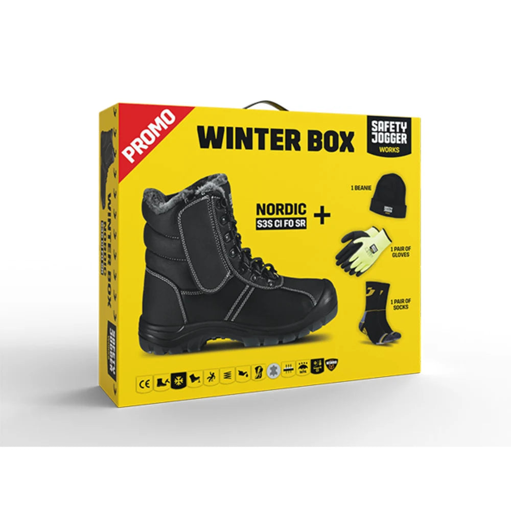 Safety Jogger Promonordi Black Werkschoenen