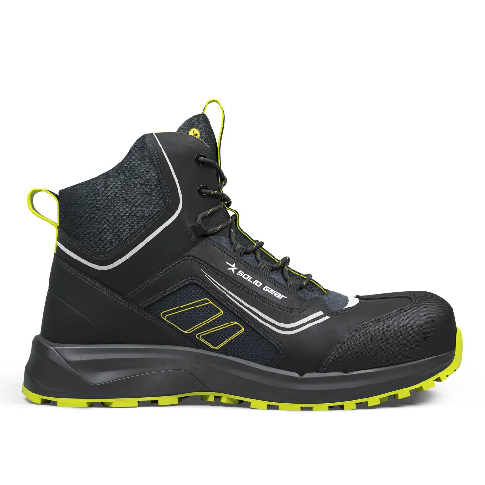 Solid Gear Adapt Mid Yellow Black S3L Werkschoenen