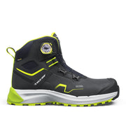 Solid Gear Sonar Mid Black Green S3S Werkschoenen
