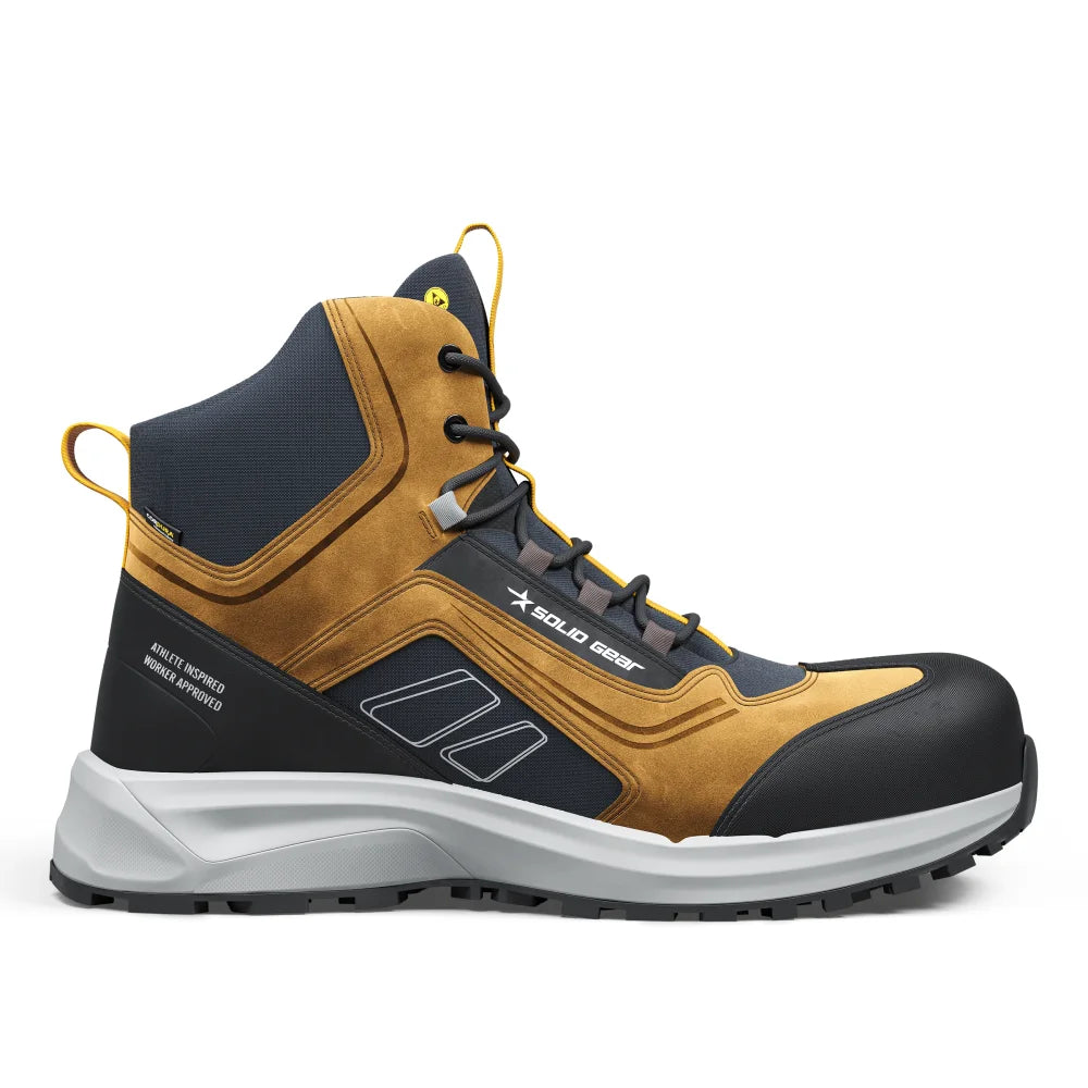 Solid Gear Adapt Mid Brown Black S3L Werkschoenen