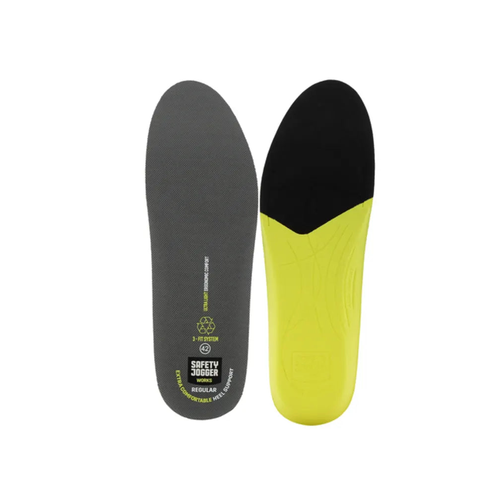 Safety Jogger Sj3Fitm Black Inlegzolen