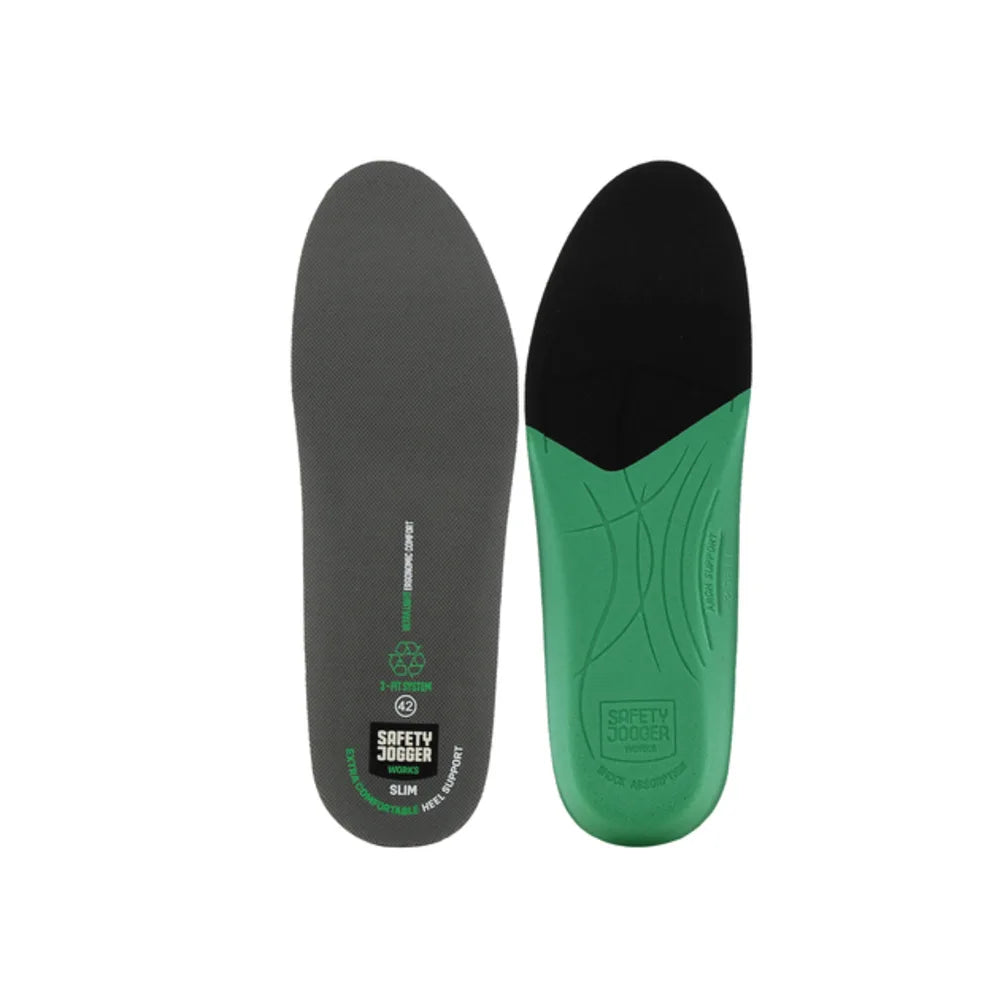Safety Jogger Sj3Fits Black Inlegzolen