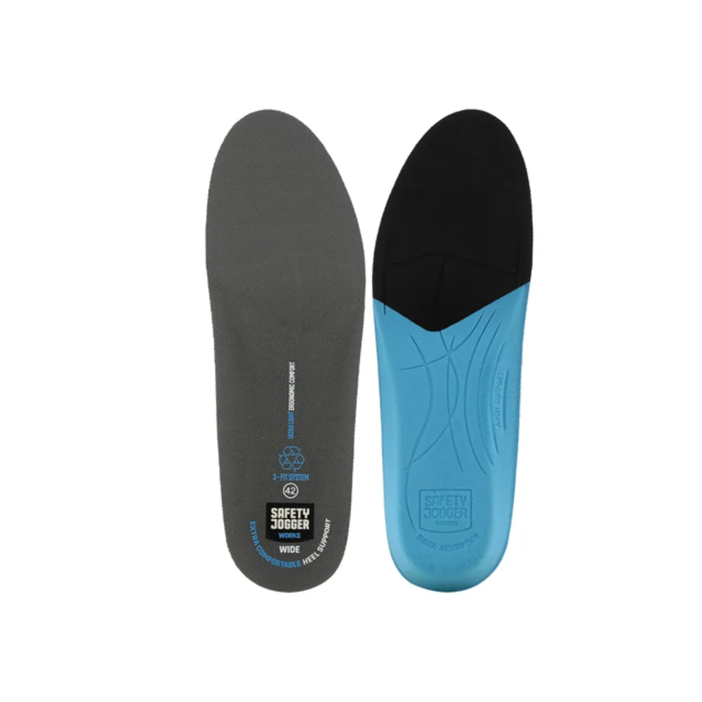 Safety Jogger Sj3Fitw Black Inlegzolen