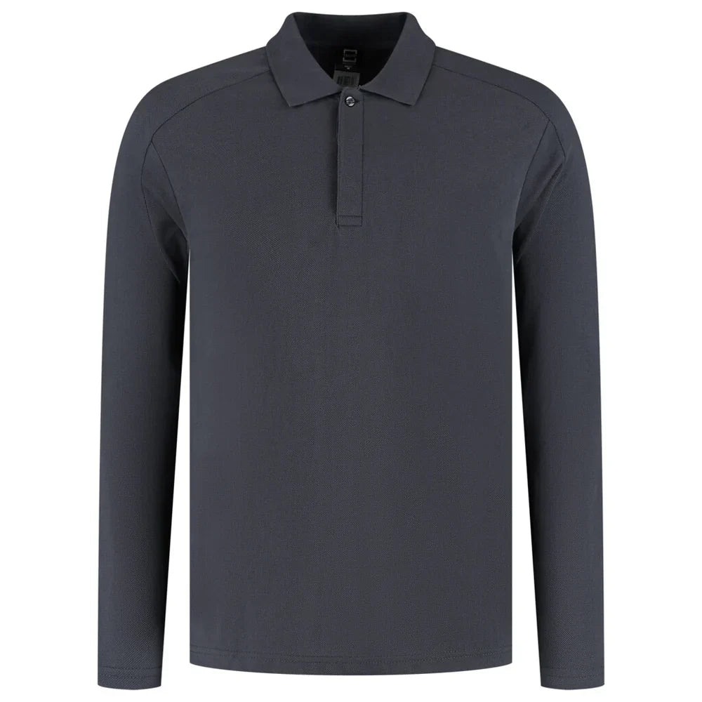 Tricorp 206105 Poloshirt Lange Mouw Redefined Anthracite
