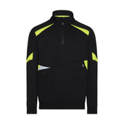 Dassy Aratu Sweater 290 G/M² Zwart Fluogeel