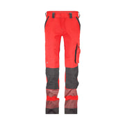 Dassy Aruba Women Stretch Hogezichtbaarheidsbroek Met Kniezakken Voor Dames 270 G/M² Fluorood Cementgrijs