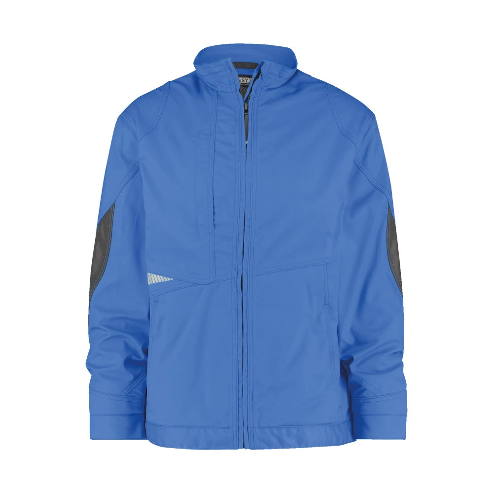 Dassy Atom Werkvest 250 G/M² Azuurblauw Antracietgrijs