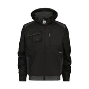 Dassy Austin Canvas Winterjas 240 G/M² Zwart Antracietgrijs