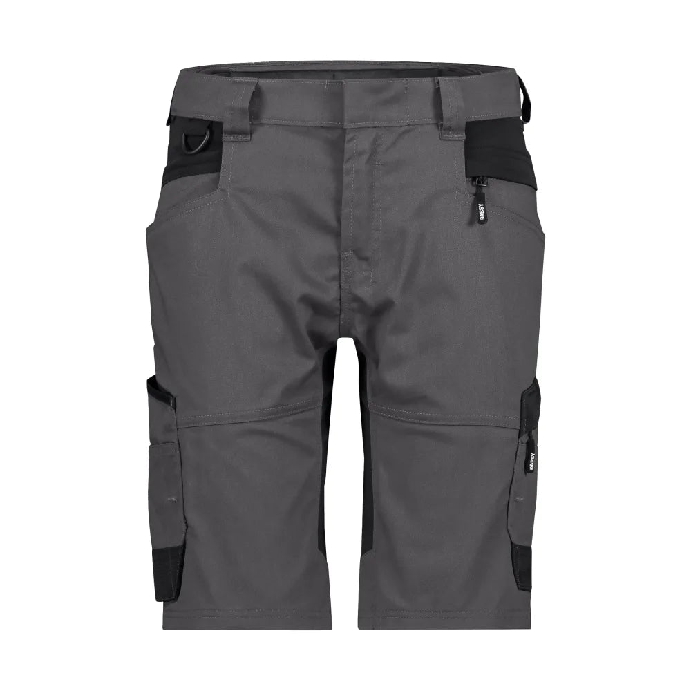 Dassy Axis Next Women Werkshort Met Stretch Voor Dames 245 G/M² Antracietgrijs Zwart