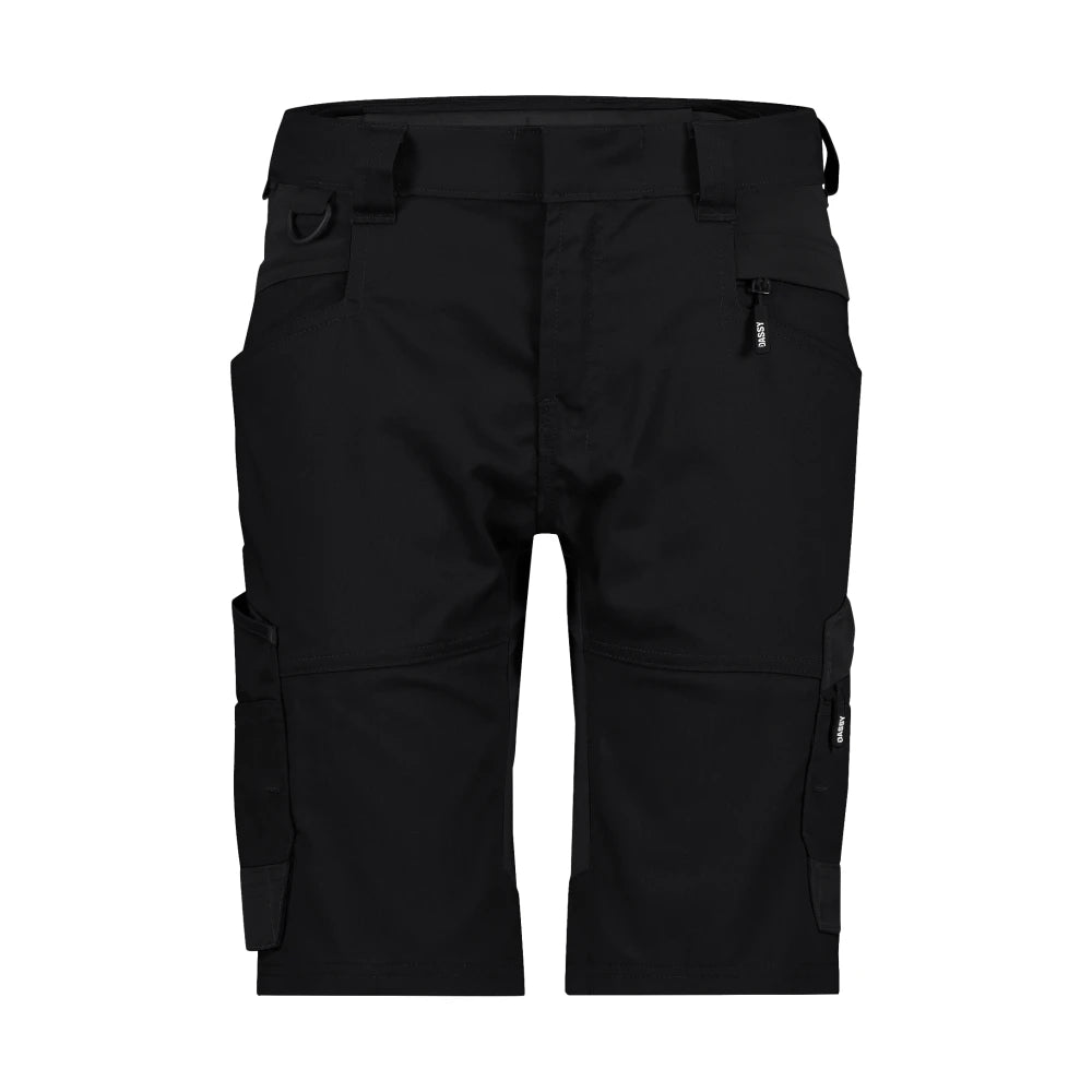 Dassy Axis Next Women Werkshort Met Stretch Voor Dames 245 G/M² Zwart