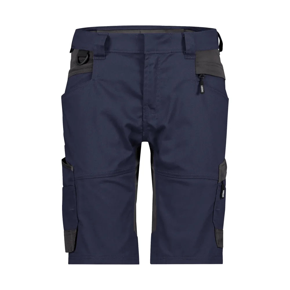 Dassy Axis Next Women Werkshort Met Stretch Voor Dames 245 G/M² Nachtblauw Antracietgrijs