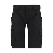 Dassy Axis Women Werkshort Met Stretch Voor Dames 245 G/M² Zwart