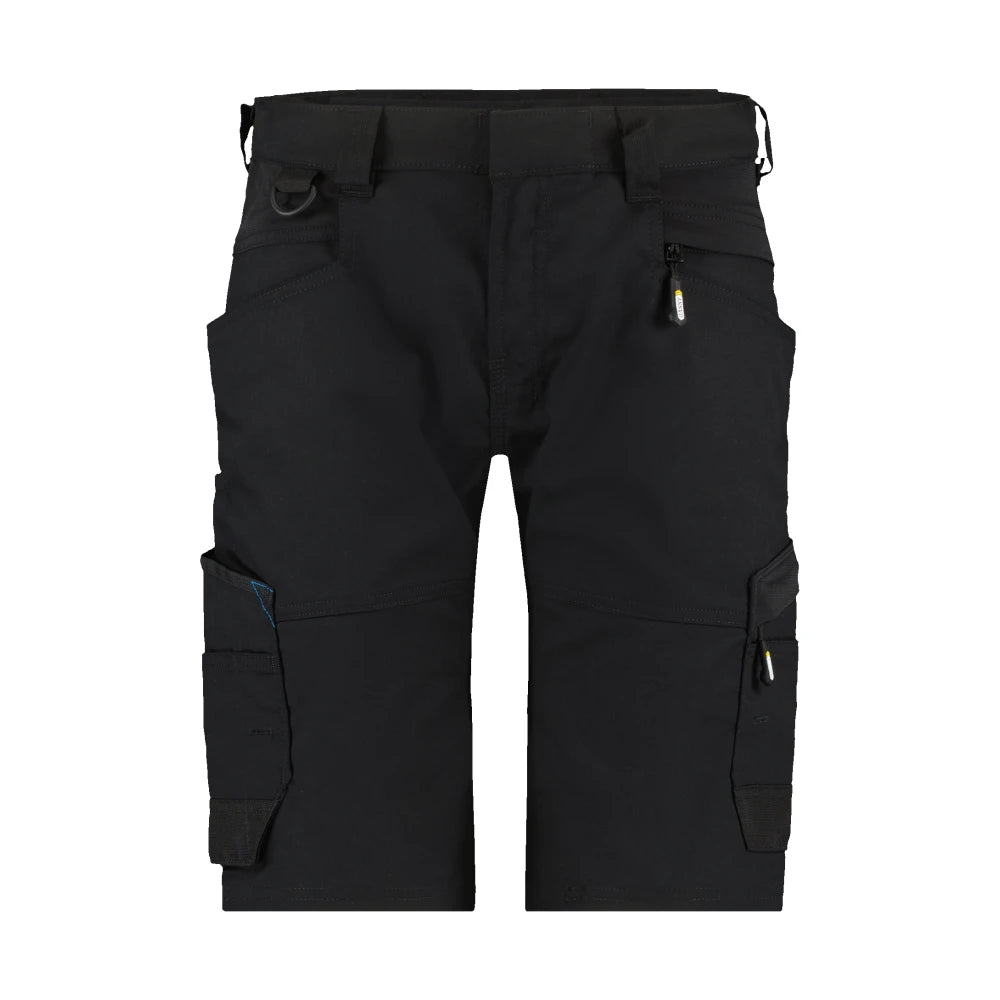 Dassy Axis Women Werkshort Met Stretch Voor Dames 245 G/M² Zwart