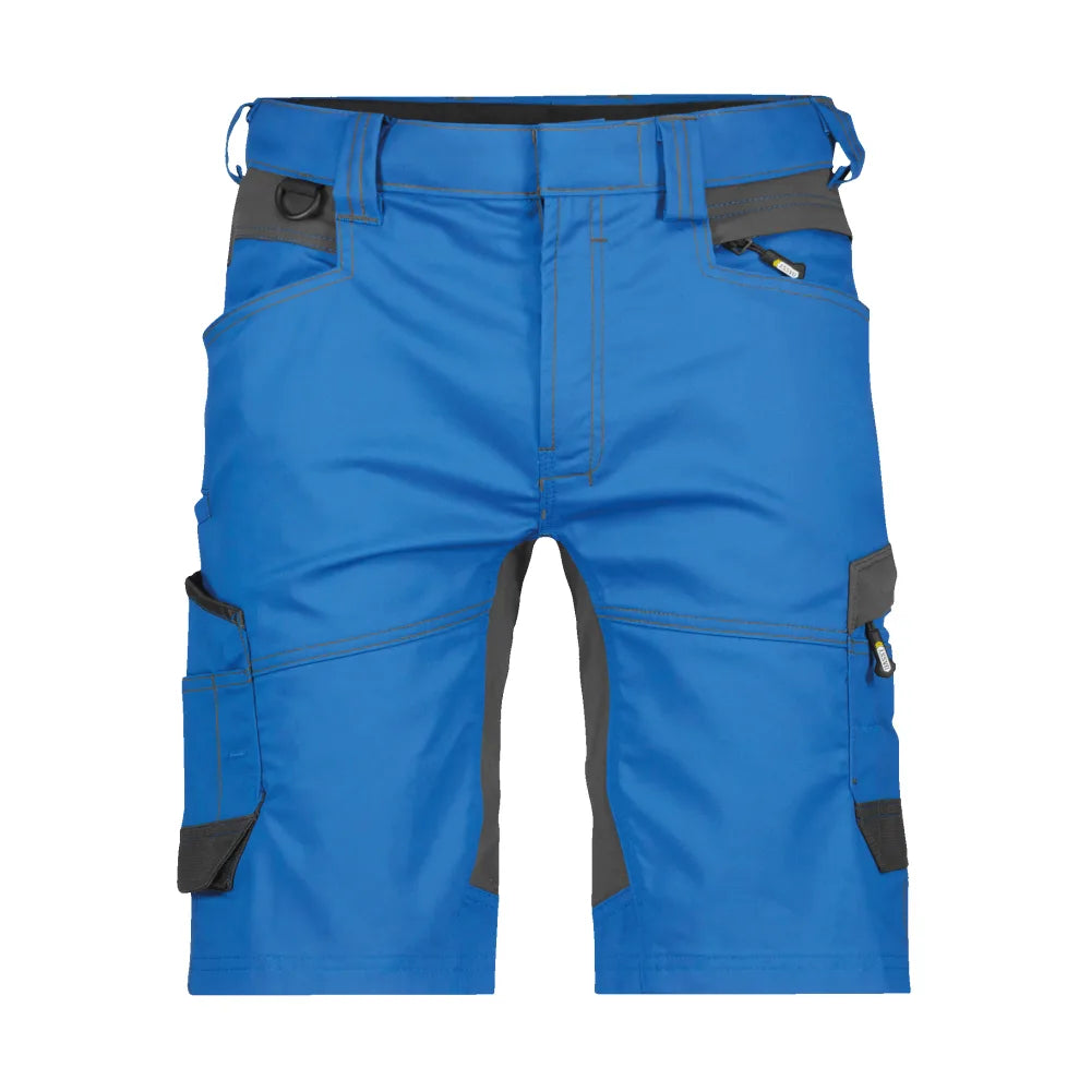 Dassy Axis Werkshort Met Stretch 245 G/M² Azuurblauw Antracietgrijs
