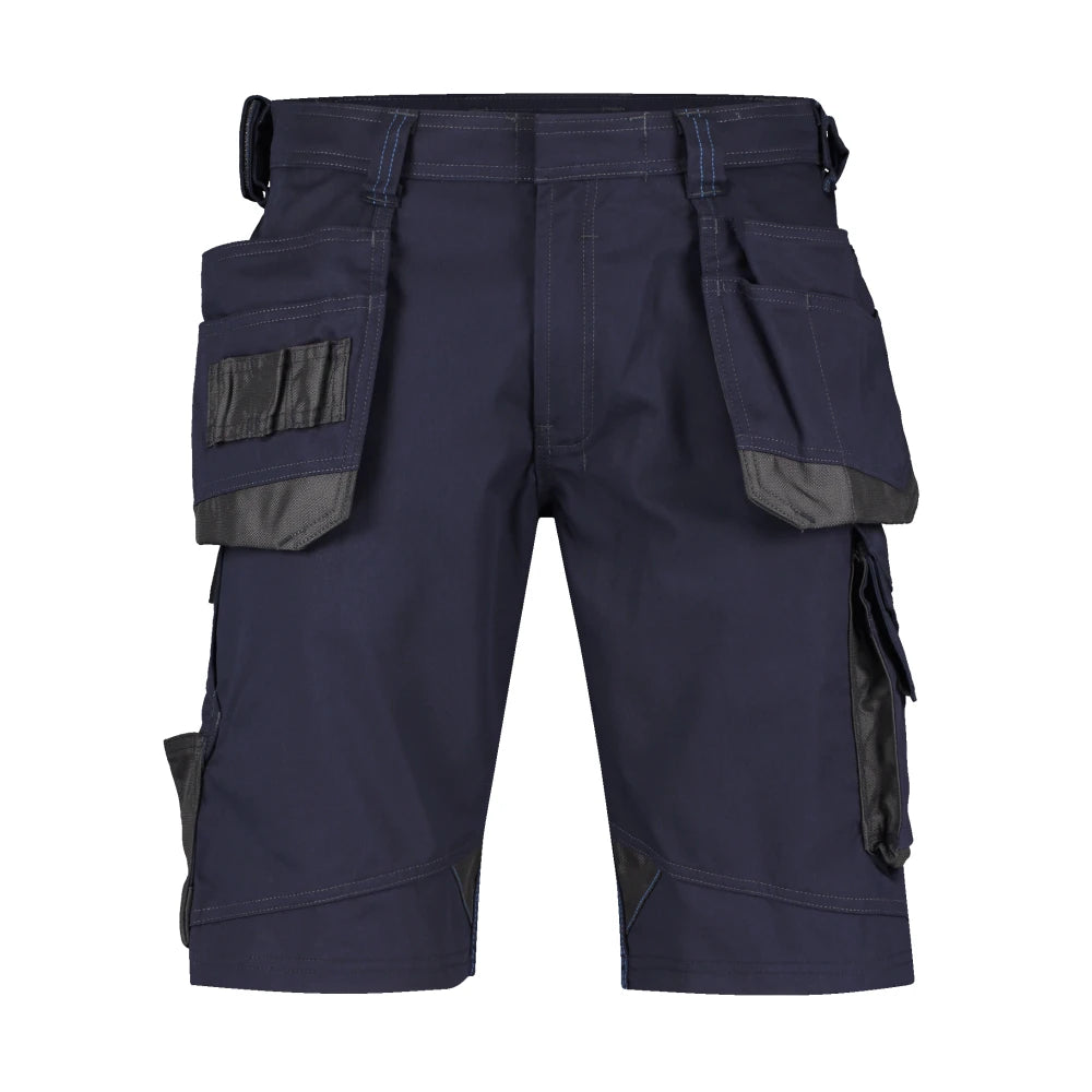 Dassy Bionic Holsterzakkenshort 250 G/M² Nachtblauw Antracietgrijs