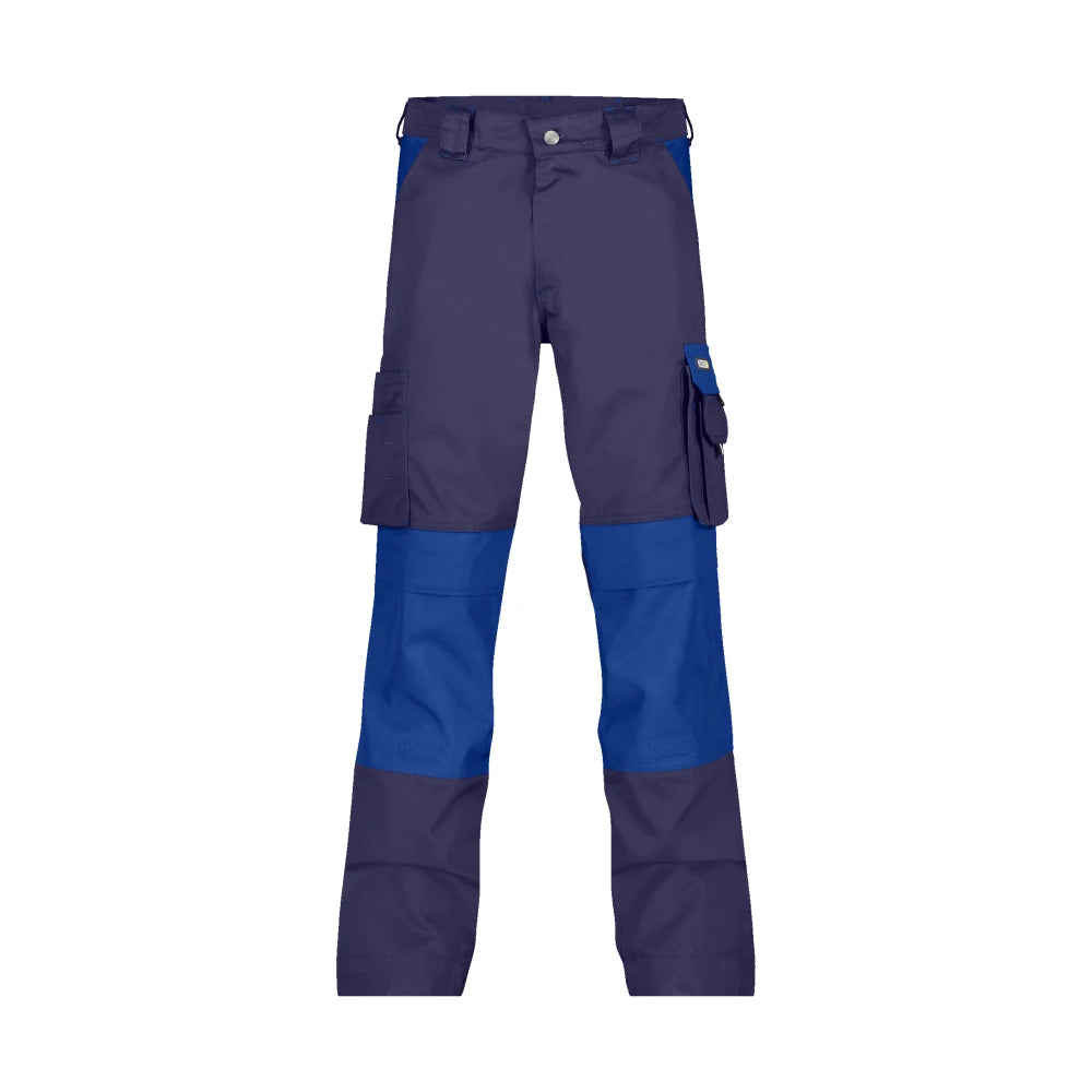 Dassy Boston Tweekleurige Werkbroek Met Kniezakken 300 G/M² Marineblauw Korenblauw