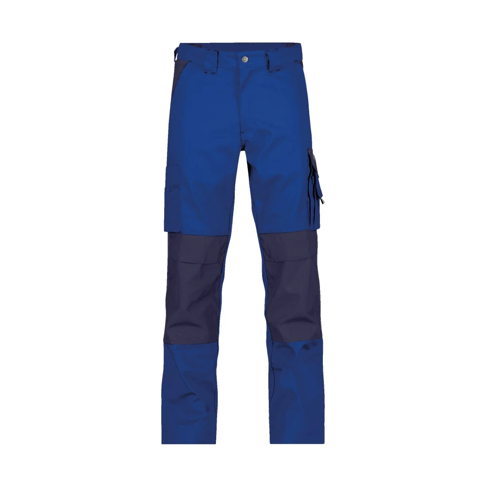 Dassy Boston Tweekleurige Werkbroek Met Kniezakken 300 G/M² Korenblauw Marineblauw