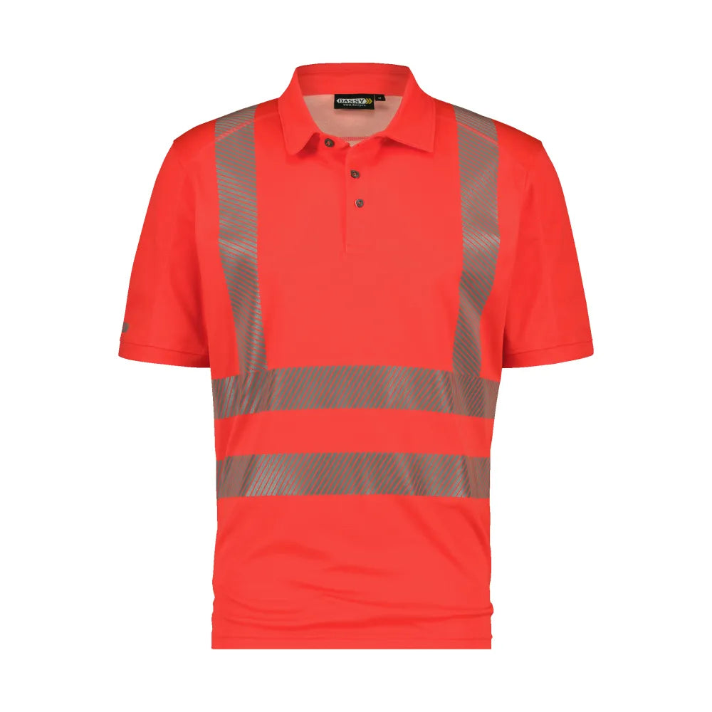 Dassy Brandon Hogezichtbaarheids-Uv-Polo 170 G/M² Fluorood