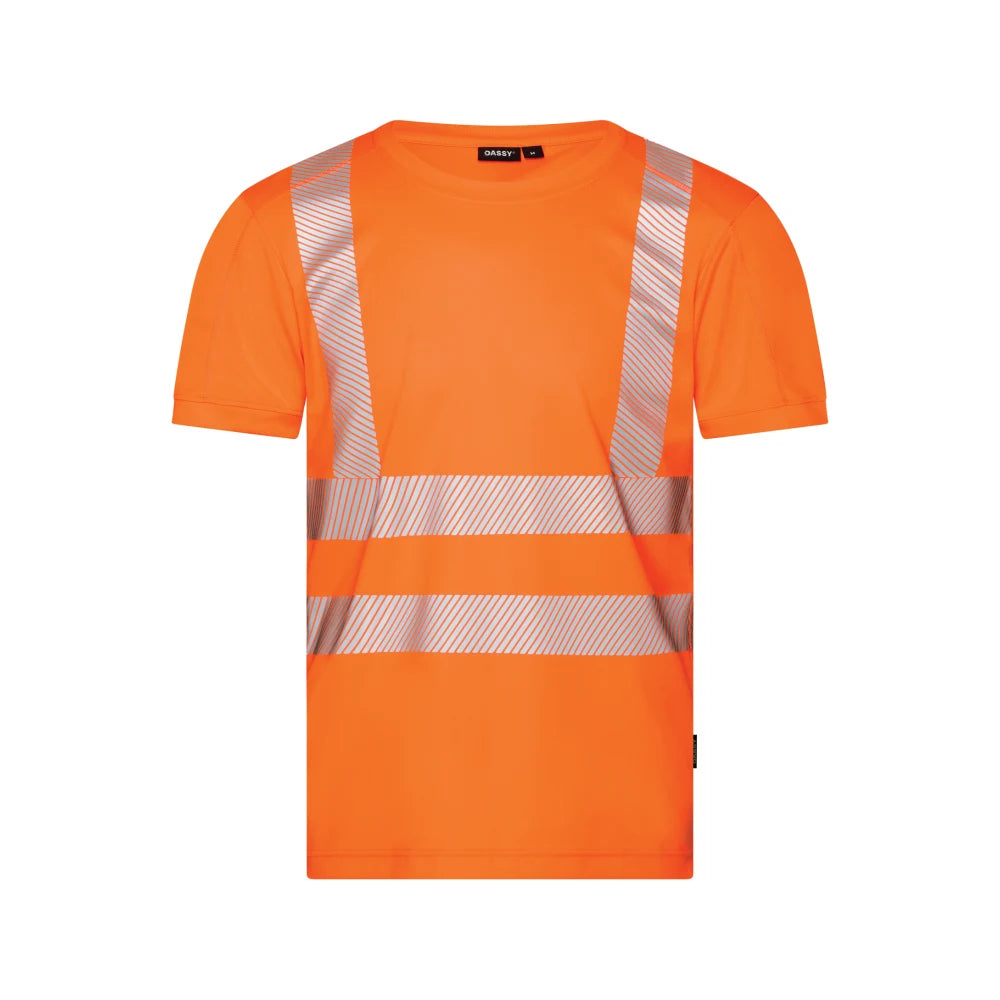 Dassy Carter Hogezichtbaarheids-Uv-T-Shirt 150 G/M² Fluo-Oranje