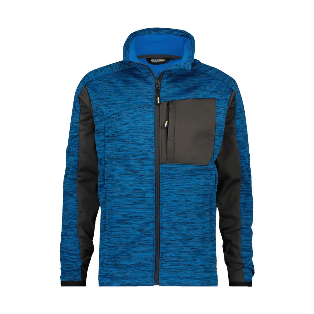 Dassy Convex Midlayervest 290 G/M² Azuurblauw Antracietgrijs