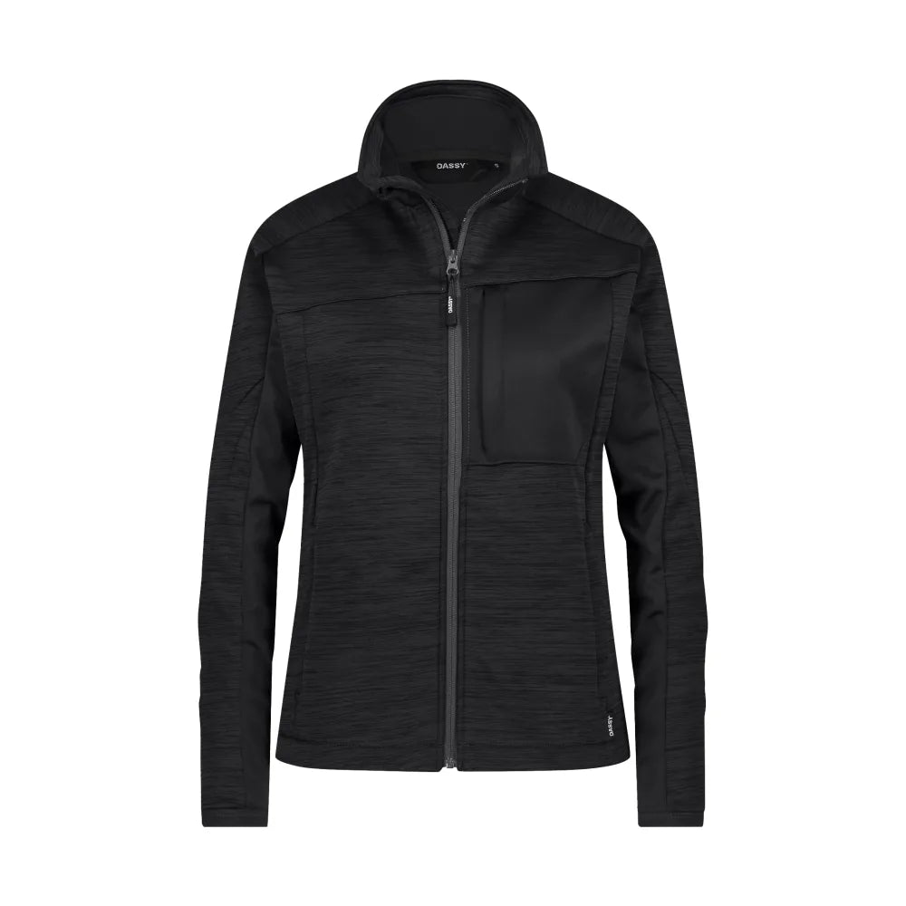 Dassy Convex Next Women Midlayervest Voor Dames 290 G/M² Zwart