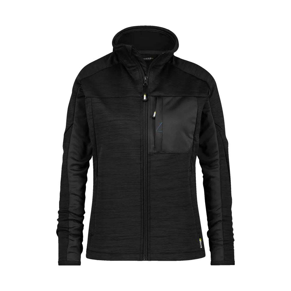 Dassy Convex Women Midlayervest Voor Dames 290 G/M² Zwart