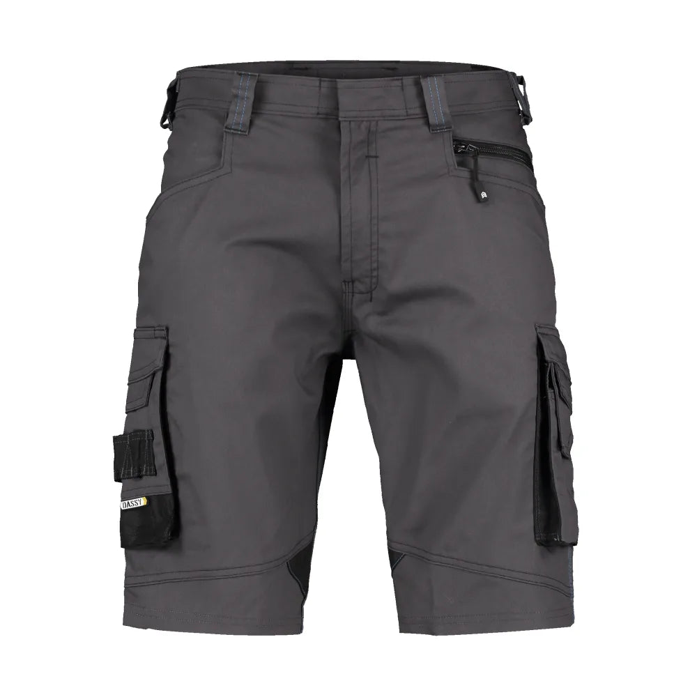 Dassy Cosmic Werkshort 250 G/M² Antracietgrijs Zwart