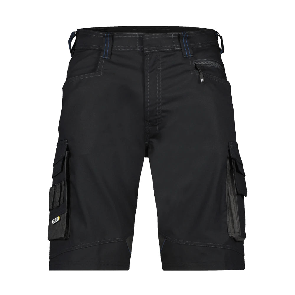 Dassy Cosmic Werkshort 250 G/M² Zwart Antracietgrijs