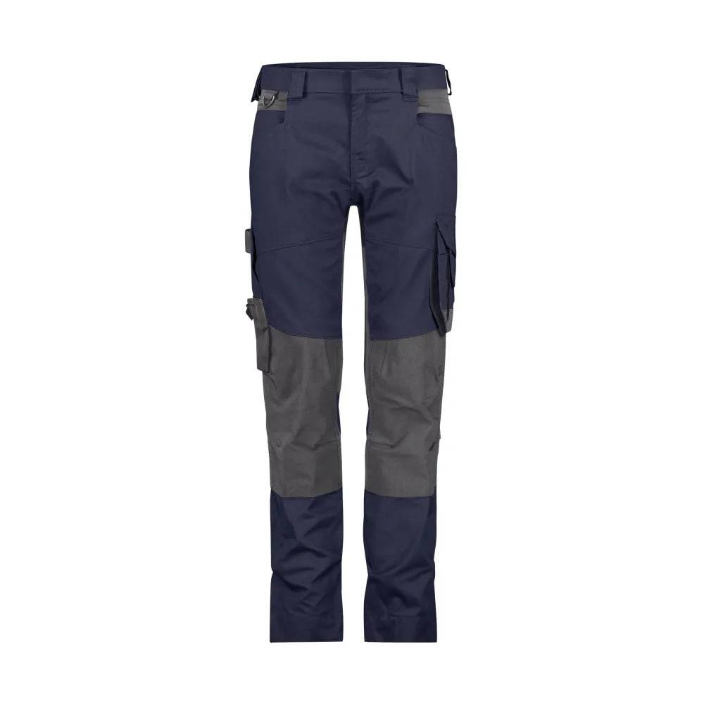 Dassy Dynax Next Women Werkbroek Met Stretch En Kniezakken Voor Dames 245 G/M² Nachtblauw Antracietgrijs