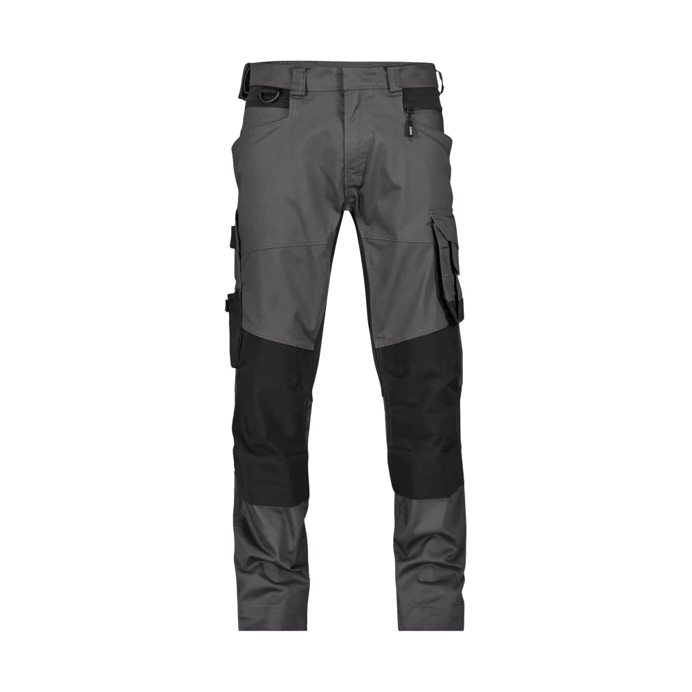 Dassy Dynax Next Werkbroek Met Stretch En Kniezakken 245 G/M² Antracietgrijs Zwart
