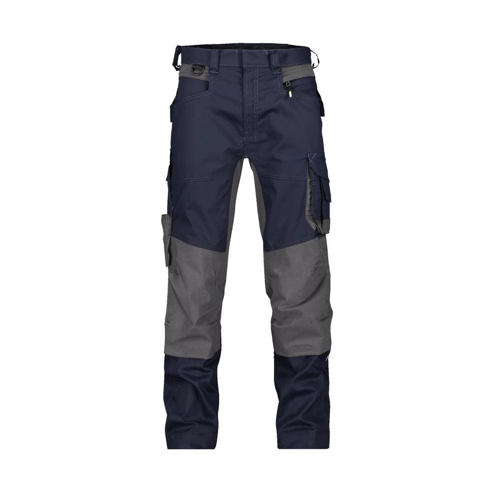 Dassy Dynax Women Werkbroek Met Stretch En Kniezakken Voor Dames 245 G/M² Nachtblauw Antracietgrijs