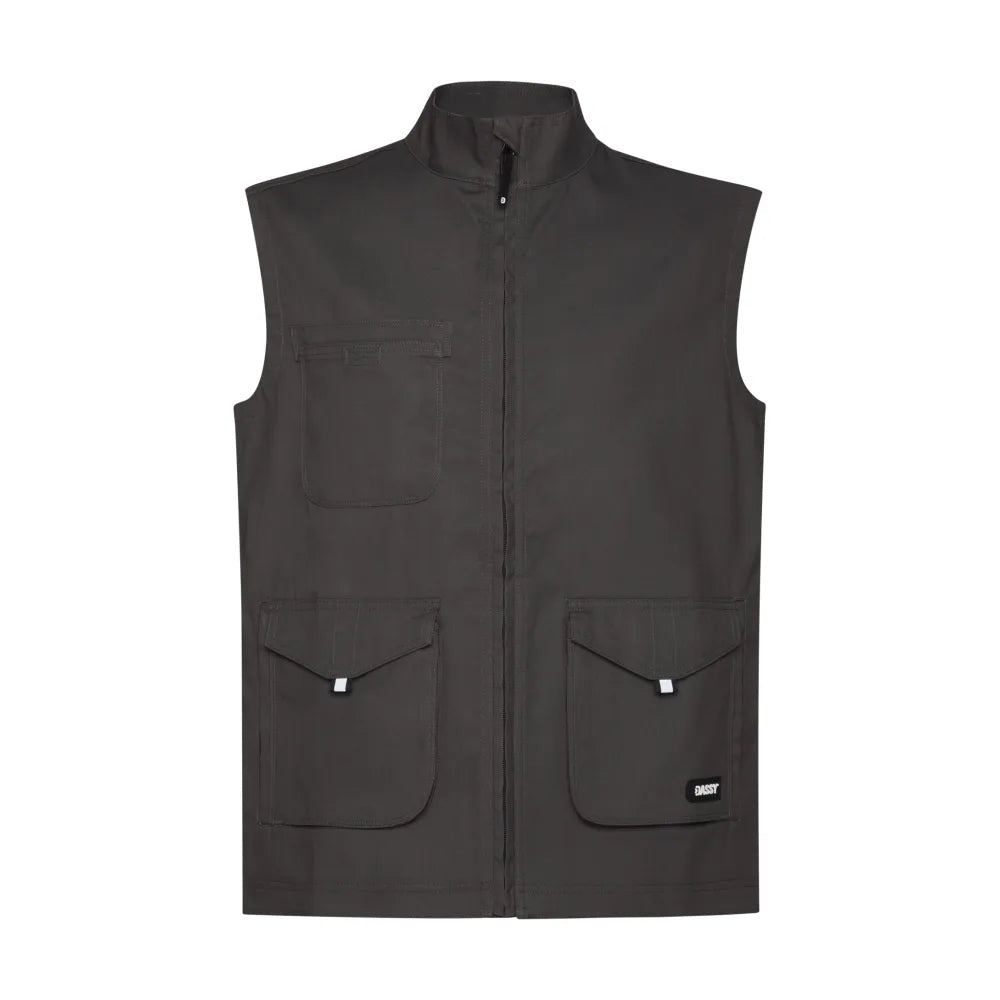 Dassy Ellis Mouwloze Werkvest 245 G/M² Antracietgrijs