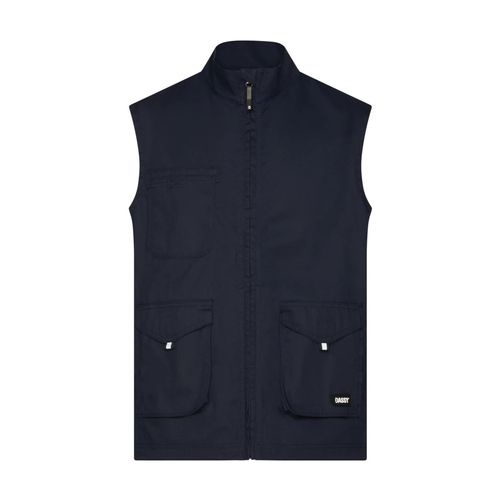 Dassy Ellis Mouwloze Werkvest 245 G/M² Nachtblauw